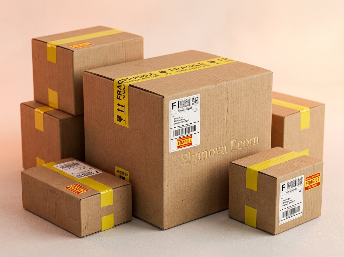 Order Management Shipping Boxes - Shanova Ecom